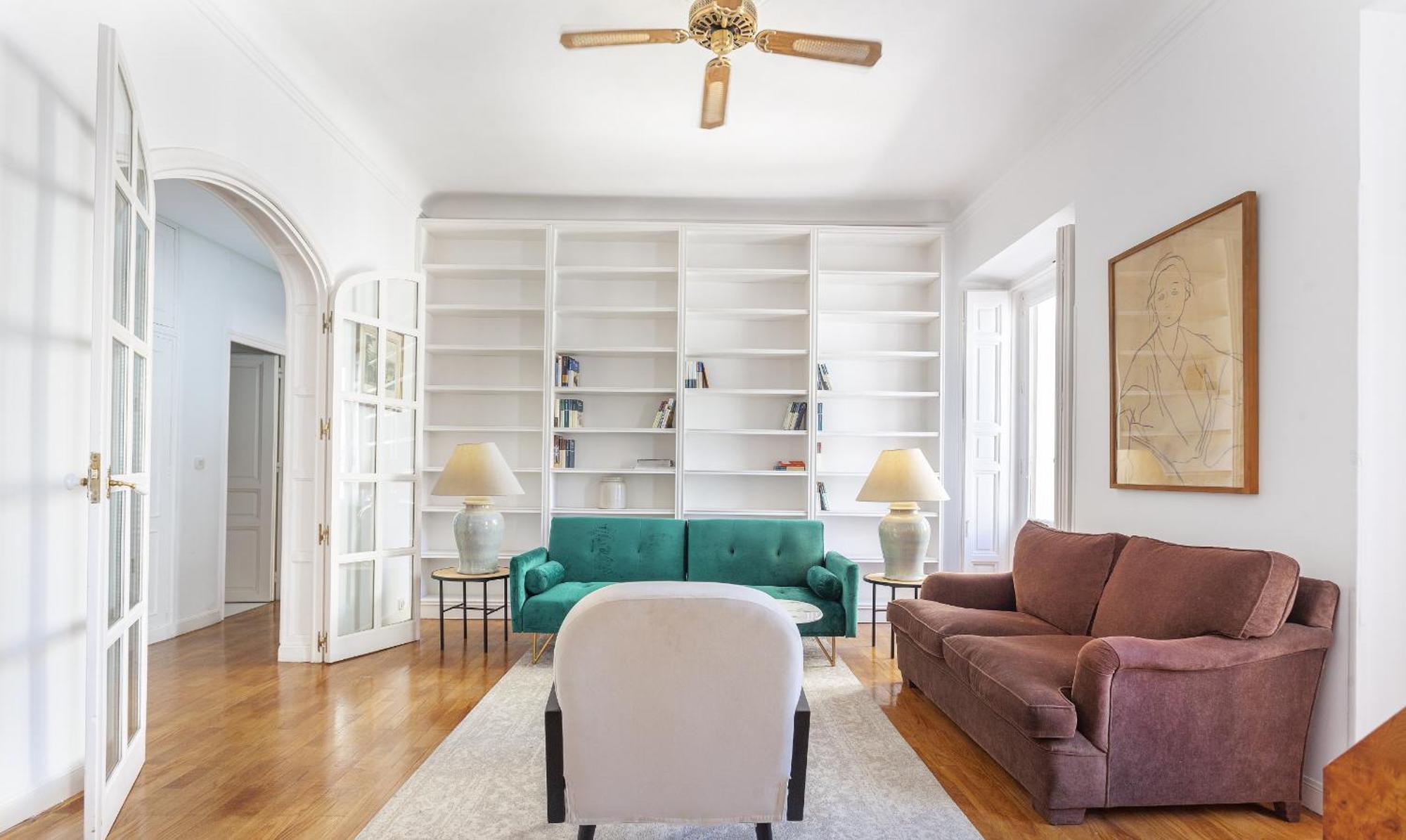 Apartamento Paseo Del Prado II En Madrid Dış mekan fotoğraf